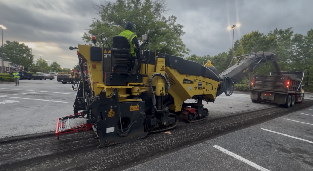 Privee Milling asphalt milling project